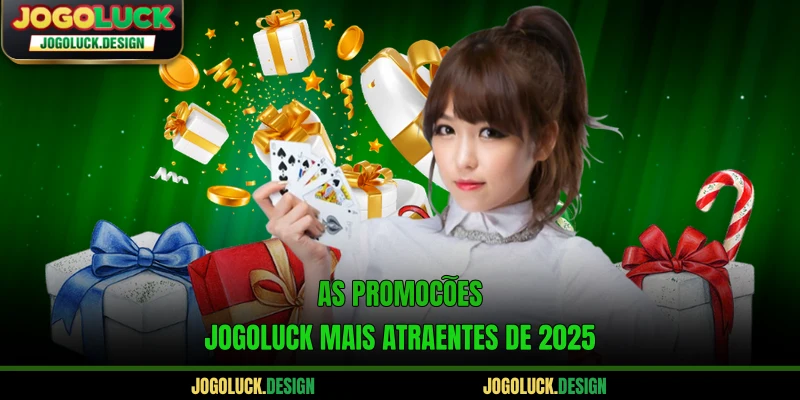 As promoções Jogoluck mais atraentes de 2025