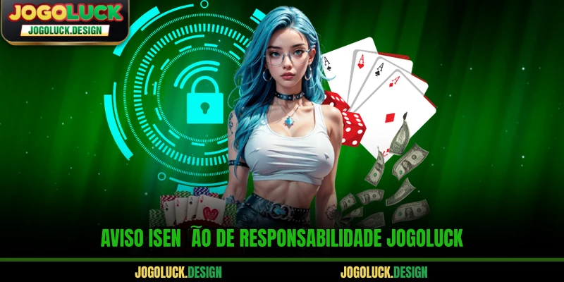 Aviso isenção de responsabilidade Jogoluck