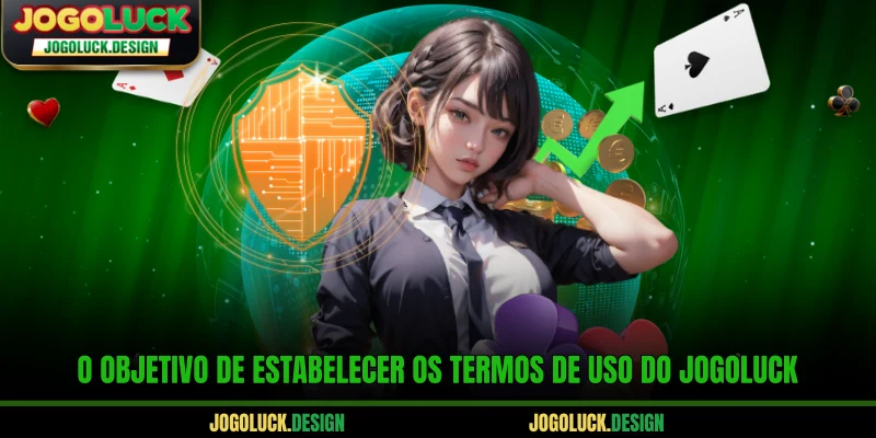 O objetivo de estabelecer os termos de uso do Jogoluck