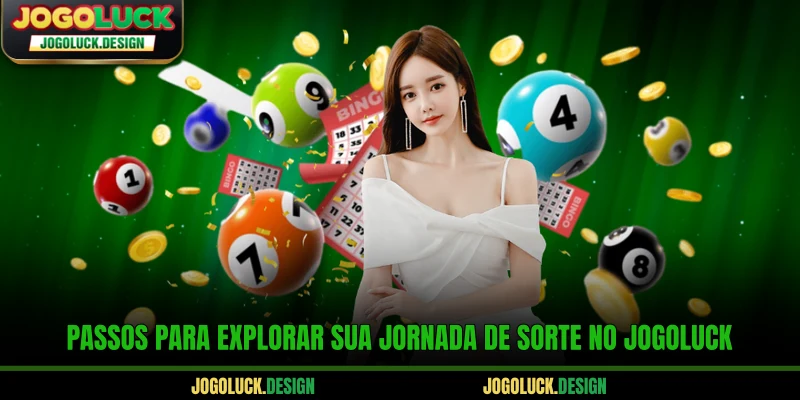 Passos para explorar sua jornada de sorte no Jogoluck