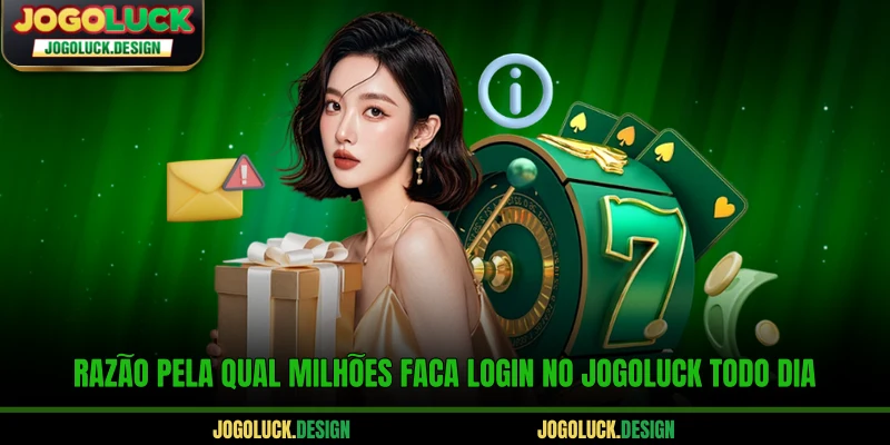 Razão pela qual milhões faça login no Jogoluck todo dia