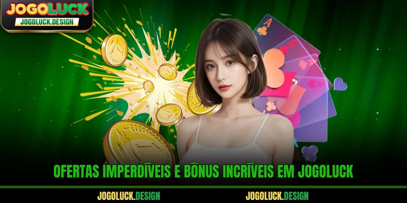 Ofertas imperdíveis e bônus incríveis em Jogoluck